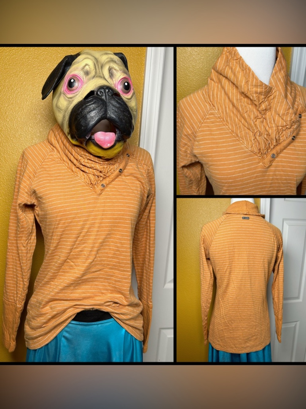 Rad, COLUMBIA, stripy top!!
